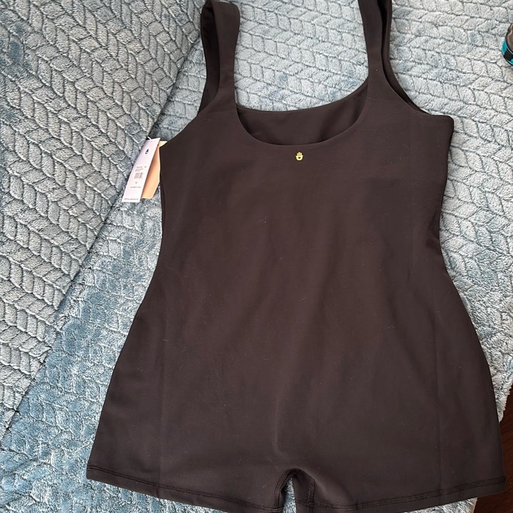 Spiritual Gangsta shorts bodysuit NWT